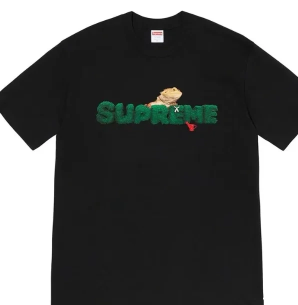 Logo Tee White XL Environmental L Black Short 20SS Green Plant S T-shirt Lizard M sleeved 0430